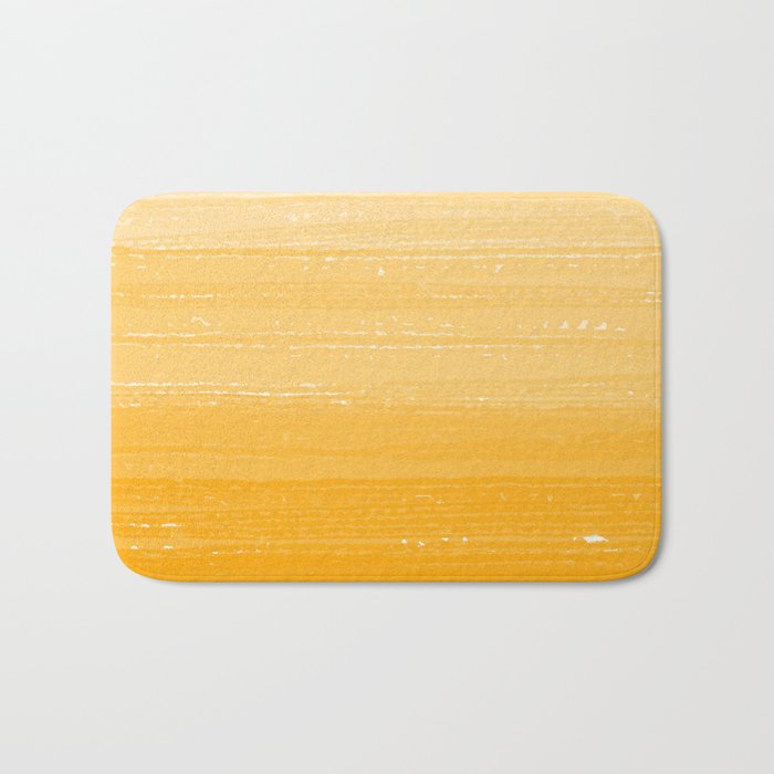 Saffron Paint Gradient Bath Mat Gallery Image 1