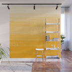 Saffron Paint Gradient Wall Mural Gallery Image 1