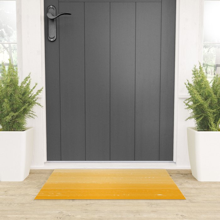 Saffron Paint Gradient Welcome Mat Gallery Image 3