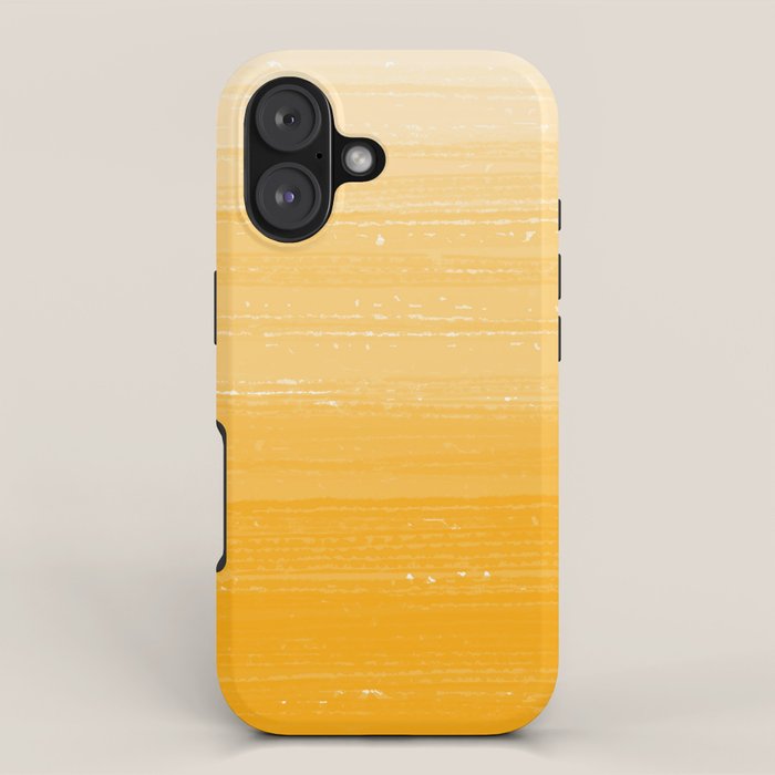 Saffron Paint Gradient iPhone Case Gallery Image 1