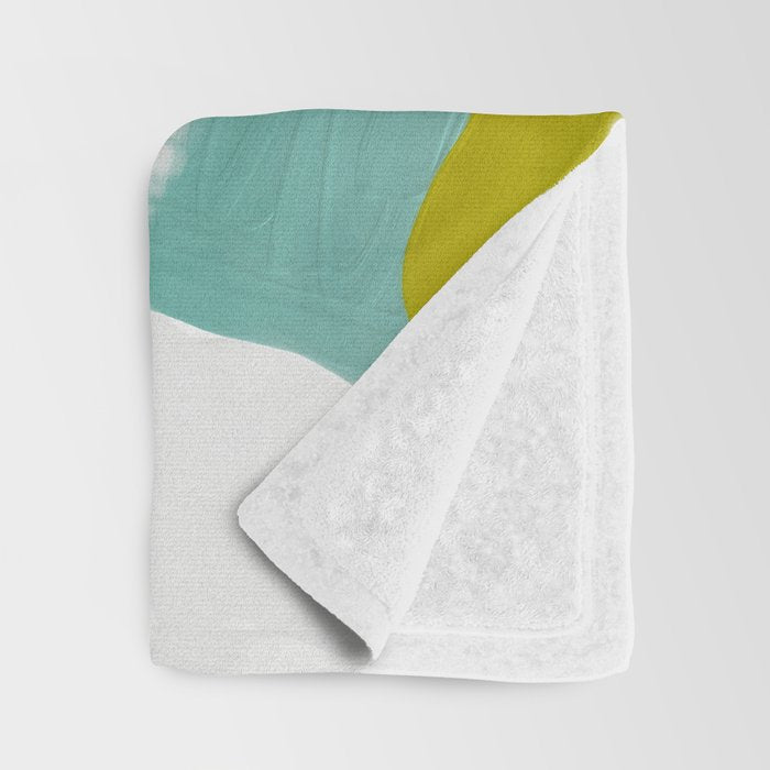 abstract pink art Throw Blanket Gallery Image 3