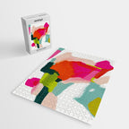 abstract pink art Jigsaw Puzzle Gallery Image 2