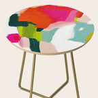 abstract pink art Side Table Gallery Image 2