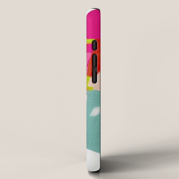 abstract pink art iPhone Case Gallery Image 2