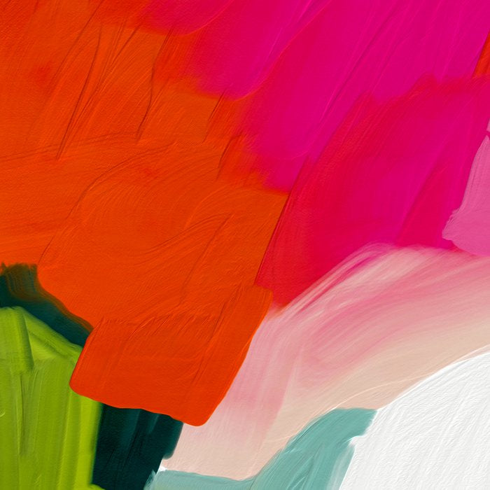 abstract pink art Coffee Mug Gallery Image 2