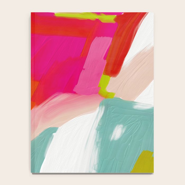 abstract pink art Notebook Gallery Image 4