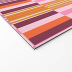 Striped Joy Welcome Mat Gallery Image 2