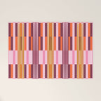 Striped Joy Welcome Mat Gallery Image 1