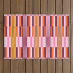 Striped Joy Outdoor Rug Gallery Image 1