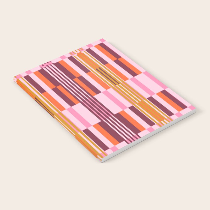 Striped Joy Notebook Gallery Image 1