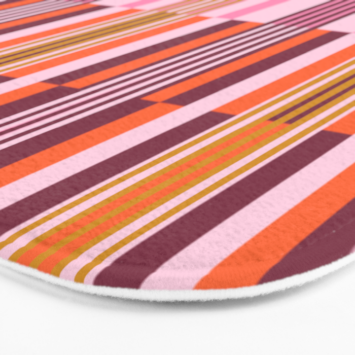 Striped Joy Bath Mat Gallery Image 3
