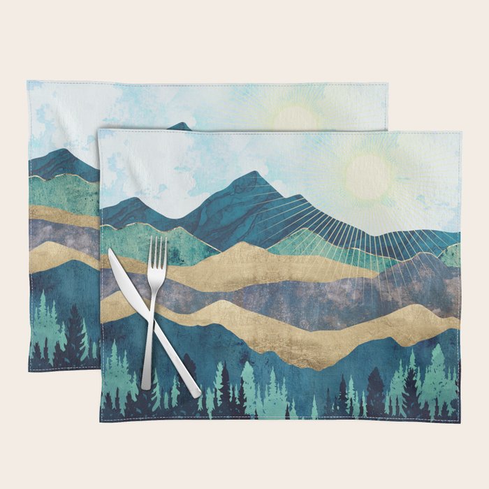Blue Forest Placemat Gallery Image 1