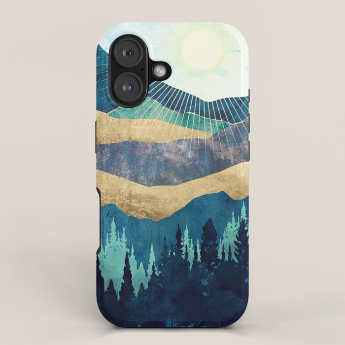 Blue Forest iPhone Case Gallery Image 1
