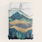 Blue Forest Duvet Cover Gallery Image 6