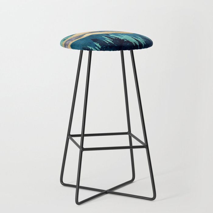 Blue Forest Stool Gallery Image 1