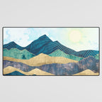 Blue Forest Desk Mat Gallery Image 3