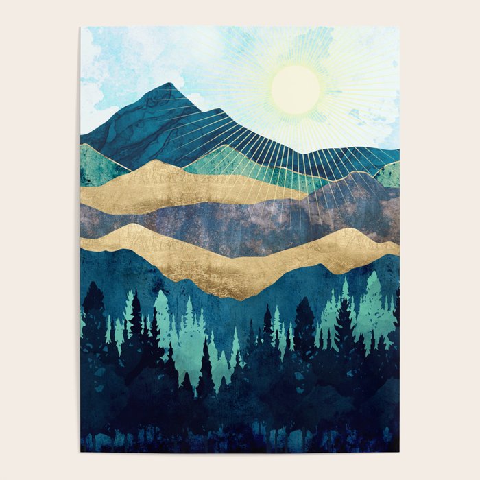 Blue Forest Poster Gallery Image 1
