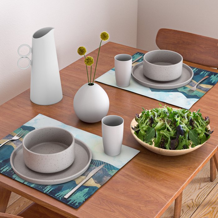 Blue Forest Placemat Gallery Image 2
