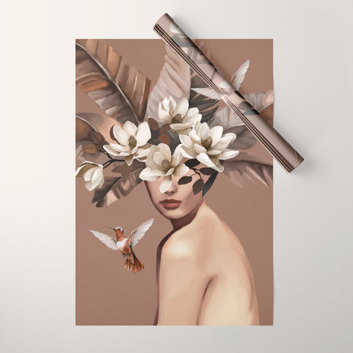 Hummingbird Whispers 2 Wrapping Paper Gallery Image 1