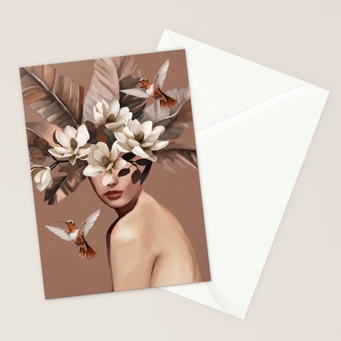 Hummingbird Whispers 2 Stationery Card Gallery Image 2