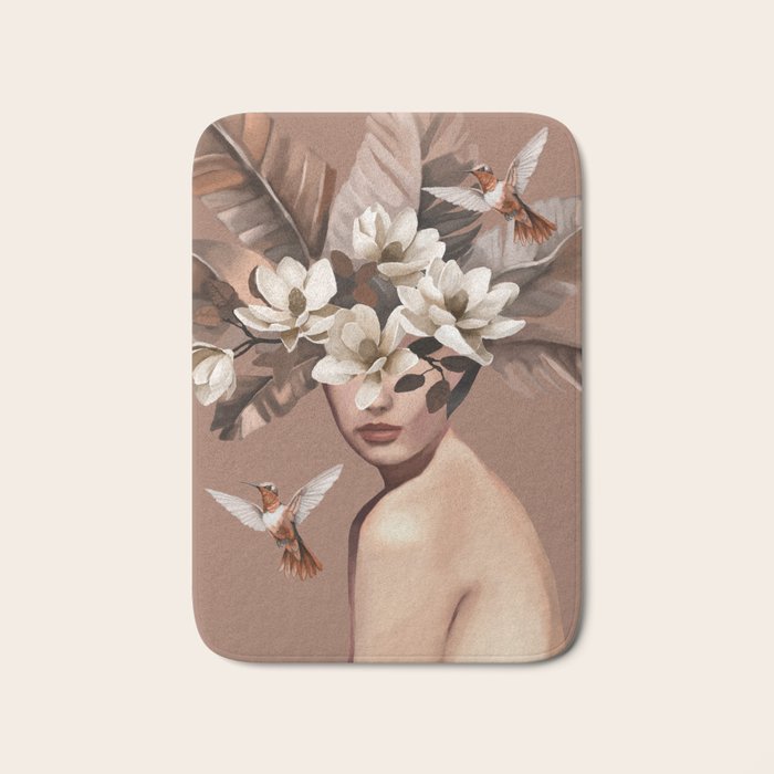 Hummingbird Whispers 2 Bath Mat Gallery Image 1