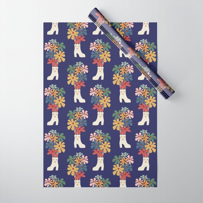 Wild boots Wrapping Paper Gallery Image 1