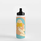 Portrait of a Woman Reading - Quiet Time 3 Water Bottle Gallery Image 2