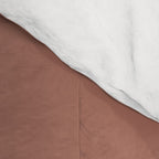 Earth Tone Dusty Clay Solid Color Comforter Gallery Image 4
