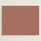 Earth Tone Dusty Clay Solid Color Jigsaw Puzzle Gallery Image 1