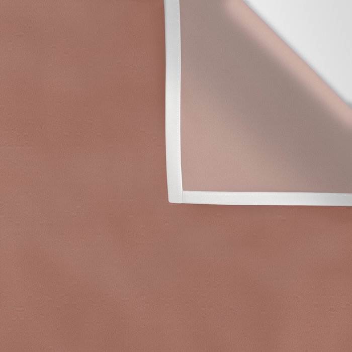 Earth Tone Dusty Clay Solid Color Wall Tapestry Gallery Image 3