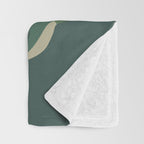 Cat and Leaf 2x2 Throw Blanket Gallery Image 3