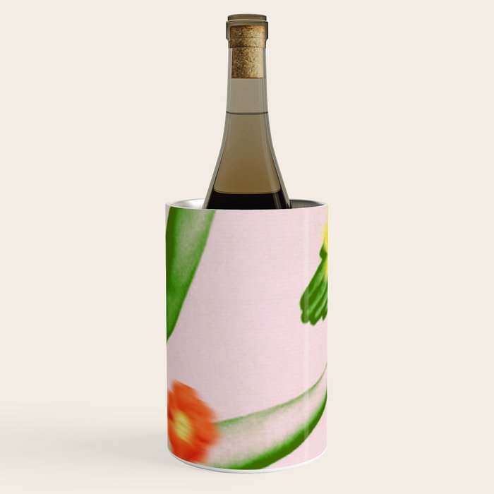 Jewels in Pink and Green Wine Chiller Gallery Image 2