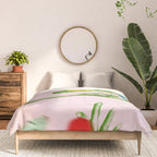 Jewels in Pink and Green Comforter Gallery Image 3