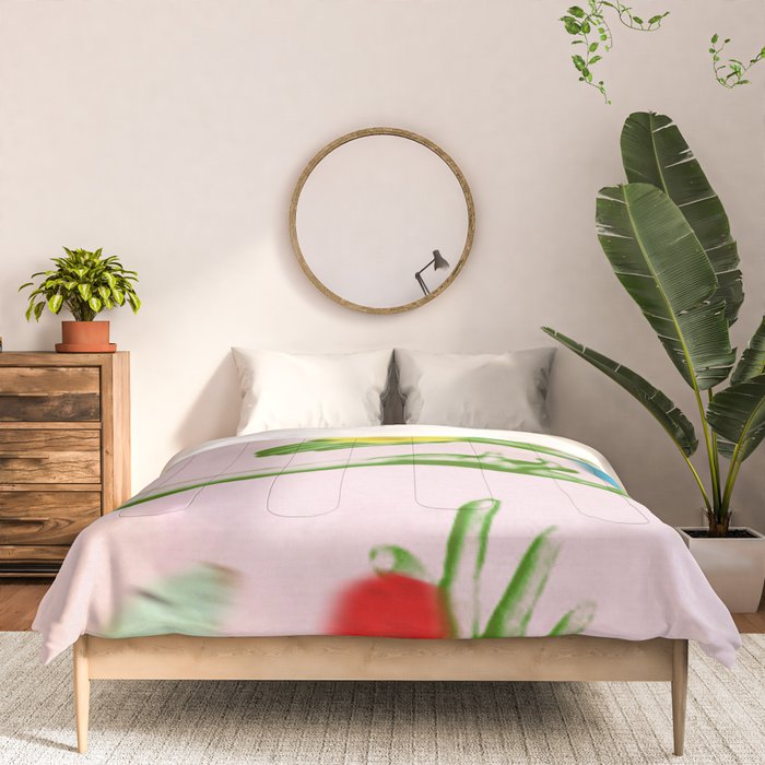 Jewels in Pink and Green Comforter Gallery Image 3