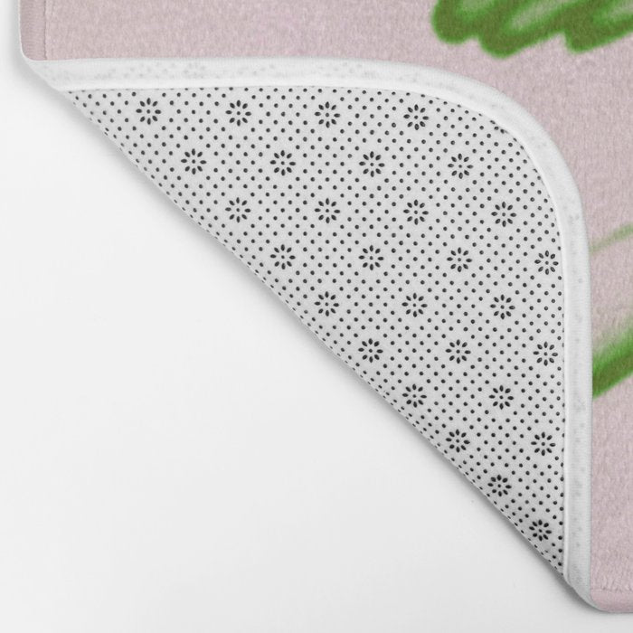 Jewels in Pink and Green Bath Mat Gallery Image 2