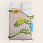 Jewels in Pink and Green Comforter Gallery Image 6