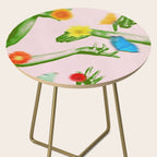 Jewels in Pink and Green Side Table Gallery Image 2