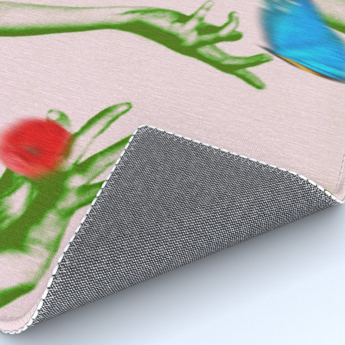 Jewels in Pink and Green Rug Gallery Image 4