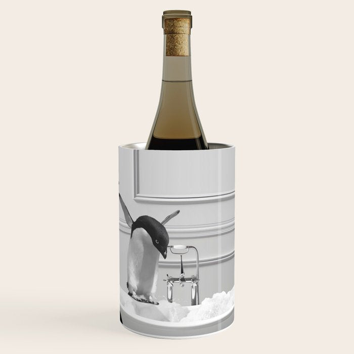 Penguin in Bathtub Wine Chiller Gallery Image 1