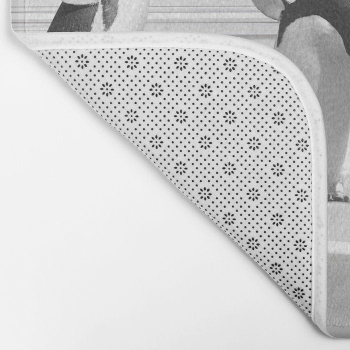 Penguin in Bathtub Bath Mat Gallery Image 2