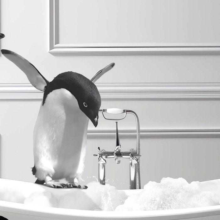 Penguin in Bathtub Coffee Mug Gallery Image 2