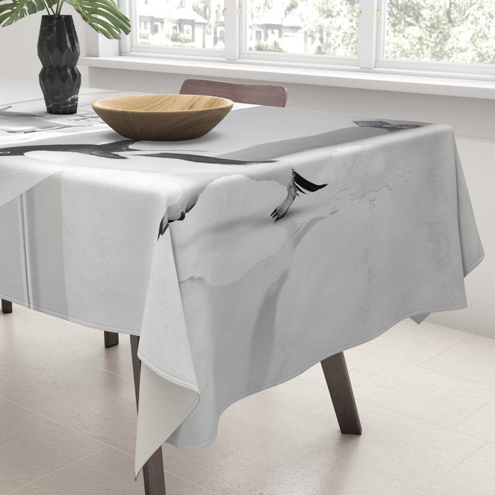 Penguin in Bathtub Tablecloth Gallery Image 3