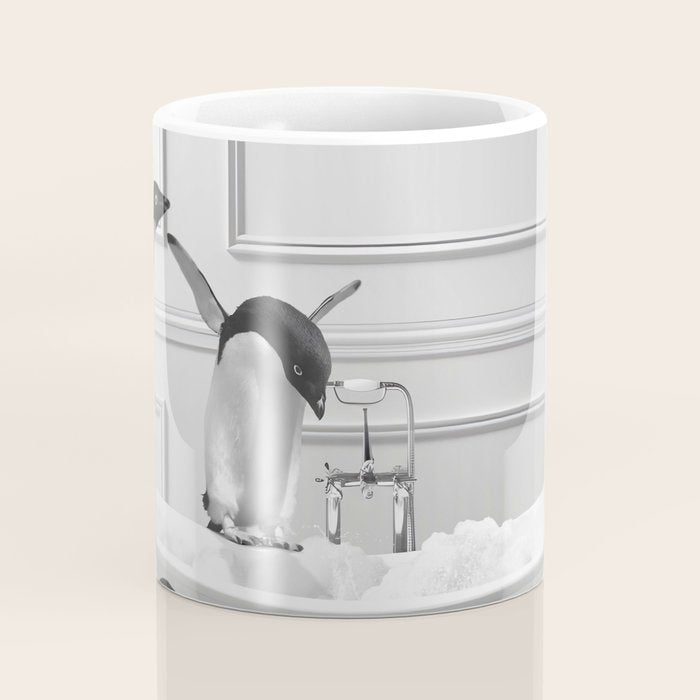 Penguin in Bathtub Coffee Mug Gallery Image 4