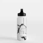 Penguin in Bathtub Water Bottle Gallery Image 3
