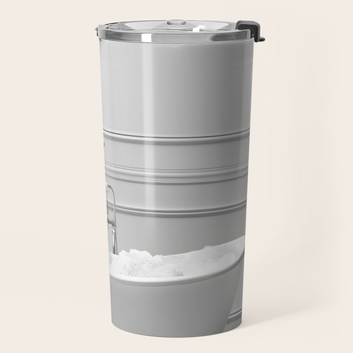 Penguin in Bathtub Travel Mug Gallery Image 2