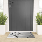 Penguin in Bathtub Welcome Mat Gallery Image 3