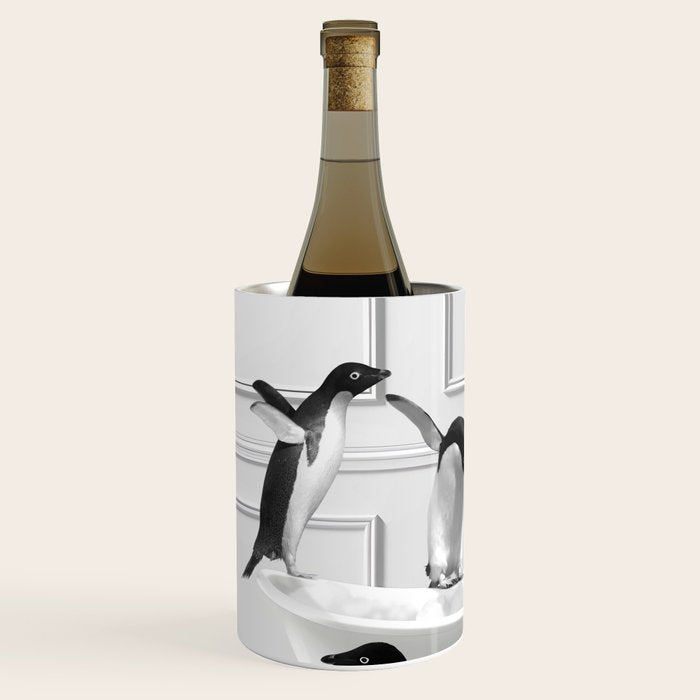 Penguin in Bathtub Wine Chiller Gallery Image 2