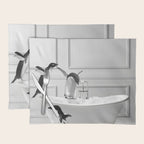 Penguin in Bathtub Placemat Gallery Image 1