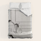 Penguin in Bathtub Comforter Gallery Image 6