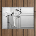 Penguin in Bathtub Outdoor Rug Gallery Image 1